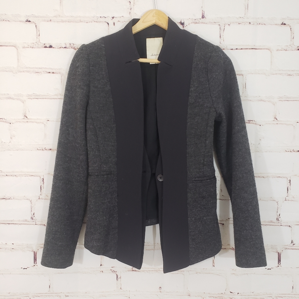 Anthropologie Elevenses Blazer